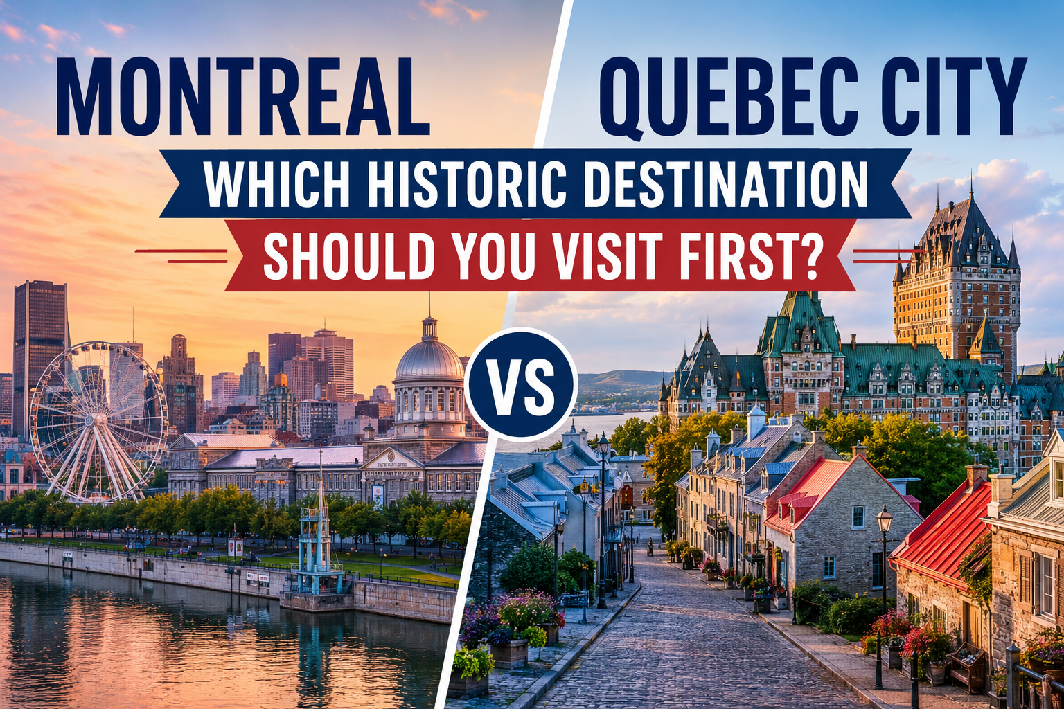Travel Agency Montreal Heritage Tour in Montreal and Quebec City